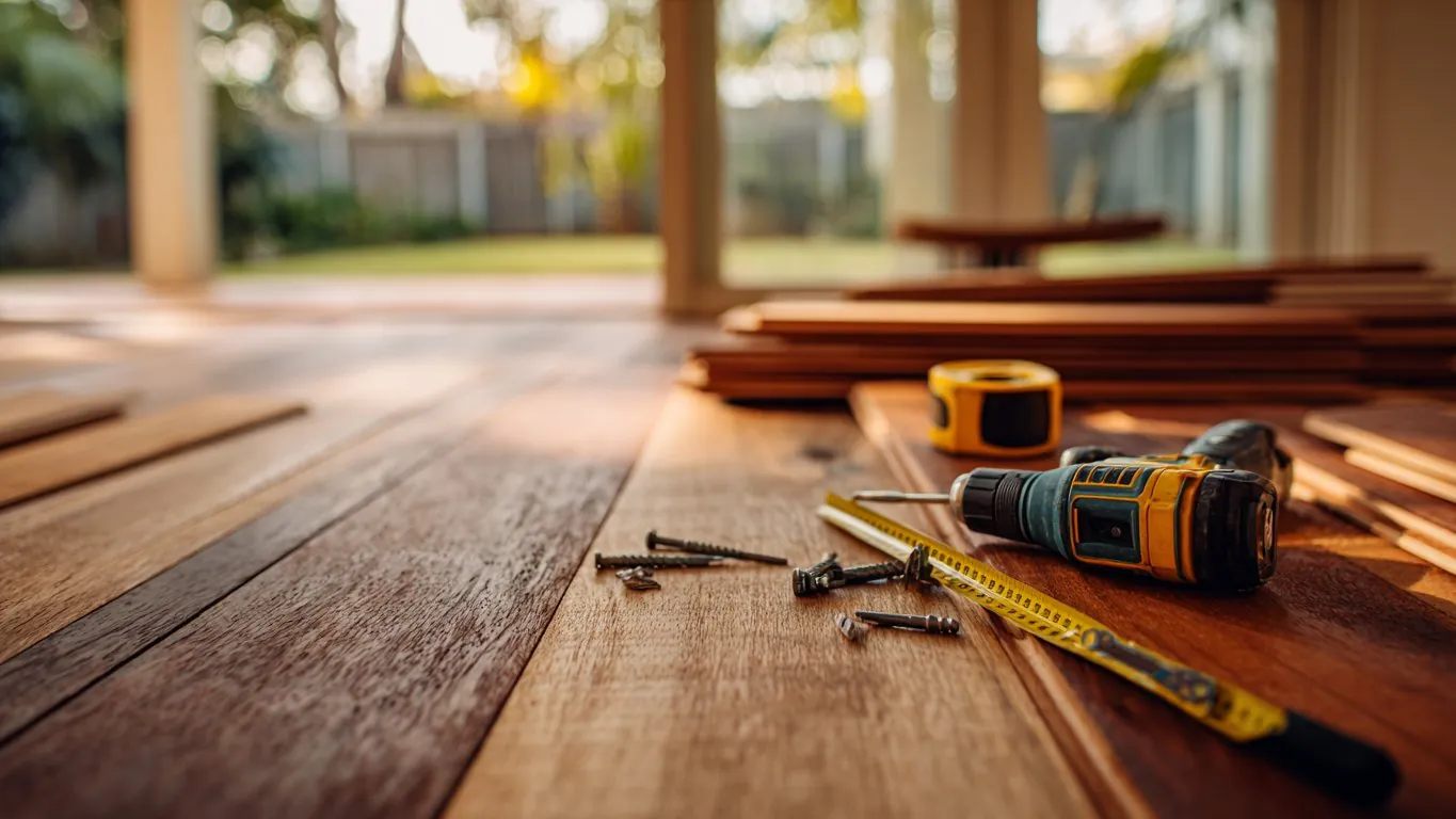 Wood floor installation tools